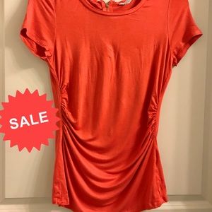 ‼️4/$15‼️ Orange red top Pure Alfred Sung.